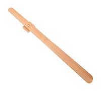 Baluue Calzador de Madera de Haya Natural 55 Cm Mango Largo Magnético para Personas Mayores y Embarazadas, Herramienta Auxiliar para Calzado Cómodo en Casa