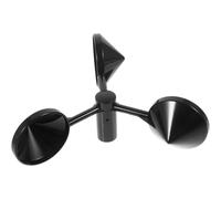 Baluue Carcasa De Anemómetro Sensor De Velocidad Del Viento De 3 Tazas En Material Abs Ligero Y Resistente Para Medición Precisa Fácil Instalación En Jardín