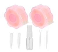 Baluue Cinta Adhesiva para Dobles Pliegues de Ojos Efecto Invisible con Encaje y Botella Spray, Adecuado para Levantar Ojos Caídos y Maquillaje Natural