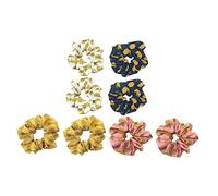 Baluue Cintas Pelo Estilo Intestino Grueso 8 Piezas, Tamaño Grande, Colores Aleatorios, Coleteros Elásticos Para Mujer, Uso Diario, Fiestas y Deportes