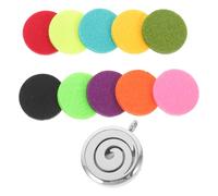 Baluue Colgante Difusor De Aroma De Acero Inoxidable Hueco, Colgante De Collar Ligero, Accesorio Para Aromaterapia Portátil, Uso Diario y Bienestar, Joyería Para Mujeres y Hombres