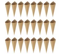 Baluue Conos de Pétalos de Papel Artesanal para Boda 120 Unidades Decorativos y Versátiles para Lanzar Pétalos y Confeti en Ceremonias Fiestas y Eventos Obsequios