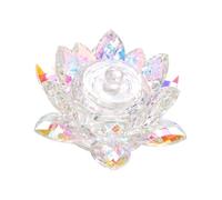 Baluue Copa de Cristal para Uñas Lotus Grande con Tapa, Recipiente Acrílico para Líquidos, Herramienta para Manicura Femenina, Decoración de Escritorio, Accesorios para Arte de Uñas