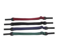 Baluue Correa Ajustable Antideslizante para Gafas Deportivas 4 Piezas, Cordón Elástico Largo para Gafas de Sol y Seguridad, Colores Negro, Azul Marino, Verde Oscuro y Burdeos,