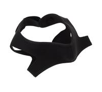 Baluue Correa de Barbilla Antirronquidos para Adultos, Soporte Mandibular Flexible de Poliéster, Ajustable y Transpirable para Dejar de Roncar en Casa