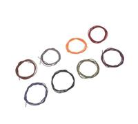 Baluue Correa Elástica de Nylon para Encuadernación 8 Piezas Banda Flexible y Resistente para Cuadernos y Diarios Uso Diario y Oficina