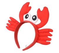 Baluue Diadema de Ojos Grandes de Cangrejo Diadema de Peluche para Niñas y Mujeres Accesorio de Fiesta Forma de Crustáceo