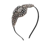 Baluue Diadema Retro Étnica Hecha Mano Cuentas y Pedrería Para Mujer Cinta Pelo De Estilo Bohemio Tocado Para Fiesta o Día Día