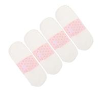 Baluue Diarios Reutilizables De Tela Algodón 4 Unidades 21 Cm Impermeables Suaves Transpirables Para Embarazo y Posparto Cuidados Femeninos Cómodos