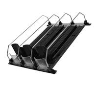 Baluue Empujador Automático de Estantes para Bebidas 3 Piezas 400-410 MM Organizador Deslizante para Nevera y Vitrinas Refrigeradas Adecuado para Supermercados y Tiendas Minoristas