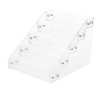 Baluue Estante Acrílico Transparente para Esmaltes con Organizador Reutilizable para Manicura Soporte Práctico para Salón de Uñas y Almacenamiento de Cosméticos