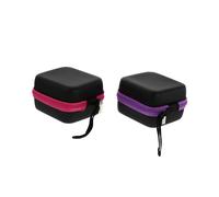 Baluue Estuche de Almacenamiento para Aceites Esenciales 7-8 Compartimentos 5ml Resistente a Golpes Eva Portátil Cremallera, Organizador de Viaje para Botellas, Uso Personal y Profesional