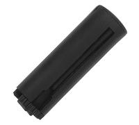 Baluue Extremo del Cinturón de Barrera Retráctil de Abs Negro, Accesorio Confiable y Ajustable para Control de Multitudes y Seguridad Industrial