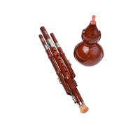 Baluue Flauta de Cucurbita Hulusi para Principiantes Instrumento Tradicional Chino de Viento Tonalidad si Bemol Material Saludable y Ligero Adecuado para Estudiantes y Uso Portátil