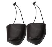 Baluue Fundas Protectoras para Zapatos de Mujer 2 Piezas Pu Marrón Ajustables para Conducción Protección Talón Antidesgaste Uso Diario Cuidado del Calzado