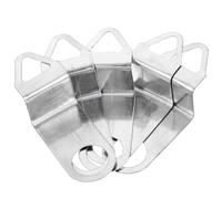 Baluue Gancho para Movimiento de Reloj de Pared de Aleación Engrosada, 5 Piezas Plateadas para Kit de Repuesto Diy, Soporte Metálico Duradero y Compatible para Proyectos de Bricolaje