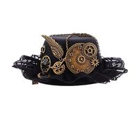 Baluue Horquilla Pelo Retro Steampunk Accesorio Cabello Sombrero Pequeño Accesorios Actuación