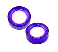 Baluue Humectante de Dedos para Oficina 2 Unidades Esponja para Yemas de Dedos Antideslizante Transparente Morado para Contar Dinero y Manipular Papeles Instituciones Financieras