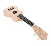 Baluue Kit DIY Ukulele de Madera para Ensamblar y Pintar Instrumento Musical Autoconstruido de Basswood Ligero y Duradero para Principiantes y Entusiastas del Arte Manual