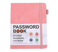 Baluue Libreta de Contraseñas Pequeña B6 con Pestañas Alfabéticas Papel Suave sin Traspaso Organizador Multiusos para Direcciones y Códigos Material de Oficina Práctico para Personas