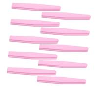 Baluue Limas de Uñas Set de 20 para Manicura y Pedicura de Espuma Rosa Diseño Seguro y Pulido Delicado Material Eva y Papel Abrasivo para Uñas Naturales y Postizas
