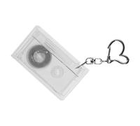 Baluue Llavero Mini Música Nfc con Diseño de Cinta de Casete Retro, Accesorio Vintage para Mujeres, Colgante Decorativo y Funcional para Llaves y Bolsos