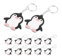 Baluue Llaveros de Pingüino Mini para Mochilas y Llaves, Pack de 24 Piezas Resistentes para Fiesta Temática de Animales y Regalos para Invitados