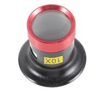 Baluue Lupa de Diadema 10x para Reparación de Relojes y Joyería, Lente de Vidrio y Cuerpo Metálico, Herramienta Ligera para Relojeros Profesionales y Aficionados, Uso en Taller y Detalle