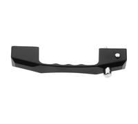 Baluue Manilla de Ventana Antirrobo Negra Manilla Corredera de Plástico para Ventana de Balcón Repuesto Práctico