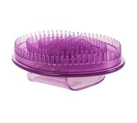 Baluue Masajeador de Silicona para Cuerpo y Cuello, Cepillo de Masaje de Mano Multifunción, Herramienta Portátil para Acupresión y Relajación Muscular, Uso Doméstico y Deportivo, Color