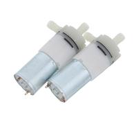 Baluue Mini Bomba de Agua para Acuario y Pecera 3,7v 12v Motor Silencioso y Potencia de Vacío Multifuncional, Material Metálico y Plástico, Pack de 2 Unidades