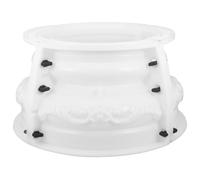 Baluue Molde para Base de Columna Romana Concreto Molde Multifuncional DIY para Decoración de Columnas Villas y Patios Fácil Instalación sin Necesidad de Expertos