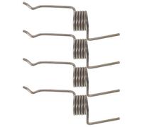 Baluue Muelles para Puertas de Congeladores y Enfriadores de Bebidas de Acero Inoxidable Rendimiento Estable y Compatibilidad, Paquete de 4 Piezas
