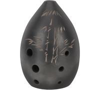 Baluue Ocarina de Porcelana Clásica de 8 Agujeros, Instrumento Musical Portátil, Ocarina Pequeña de Juguete Adecuado para Práctica y Aprendizaje Musical