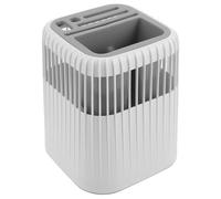 Baluue Organizador Cubiertos Encimera Blanco Soporte Utensilios Giratorio para Cocina Escurridor Cubiertos Multifuncional Ahorro Espacio y Palillos Diseño Cilíndrico Práctico