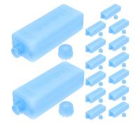 Baluue Paquetes de Hielo Reutilizables para Ventilador Climatizador Portátil, 15 Piezas Mini Tamaño, Bolsa de Hielo para Fiambrera y Enfriador de Aire, Ideales para Camping, Viajes