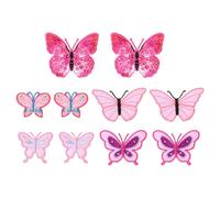 Baluue Parches Bordados Termoadhesivos de Animales 10 Unidades Apliques para Coser Ropa Bolsos y Manualidades Accesorios Decorativos Colores Vibrantes y Diseño Detallado