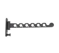 Baluue Pared Montada Perchero Plegable para Ropa Organizador de Lavandería con Brazo Giratorio Ahorro de Espacio para y Armarios