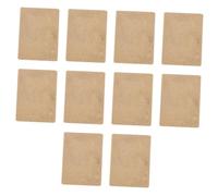 Baluue Pastel Cuadrado de Moxas 10piezas para Instrumentos de Moxibustión, Ligero y Aliviador de Empaque Sellado para Cuidado de Salud