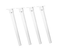 Baluue Patas Plegables para Mesa Metálicas 28 Cm, Accesorios para Patas de Mesa Plegable, Soporte Resistente para Escritorio Portátil y Cama, 4 Unidades, Uso Doméstico y Portátil