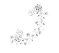 Baluue Peina De Novia De Perlas y Cristales Tocado Elegante Para Bodas y Celebraciones Accesorio De Moda Para Mujer