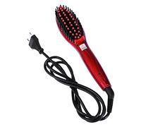 Baluue Peine Alisador De Cabello Eléctrico Con Calentadora Cepillo Desenredante Antiscald Ideal Para Cabello Liso y Sedoso Conector EU