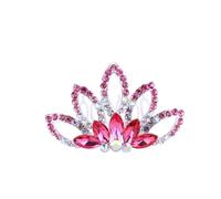 Baluue Peine Cabello de Mujer Gemas de Imitación de Colores, Accesorio para Boda Hecho a Mano, Único y Hermoso para Ocasiones Obsequios