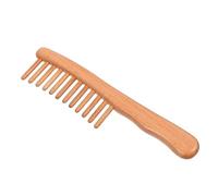 Baluue Peine de Masaje Exquisito para Peinar el Cabello Peine de Madera Práctico para Masajear el Cabelludo Útil Color Madera para Uso Diario el Hogar