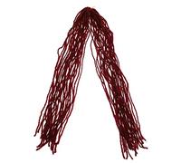 Baluue Peluca Ganchillo Dreadlocks Rasta Para Hombres Extensiones Sintéticas De Estilo Hip-hop Color Vino Ligera y Cómoda Para Fiestas y Uso Diario