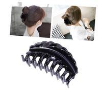 Baluue Pinza Cabello Grande Negra, Pinza Para Mujer, Garra Antideslizante Para Peinar, Protección Contra Agua, Uso Diario y Ducha