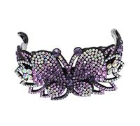 Baluue Pinza Para Cabello De Strass Accesorio Elegante Para Mujeres Para Peinados De Fiesta y Uso Diario Mediano