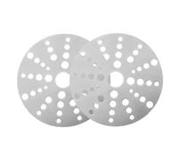 Baluue Placa Adaptadora para Placas de Inducción de Acero Inoxidable Orificios 23 CM Lámina Conductora de Calor para Utensilios de Cocina Pack de 2 Unidades Resistente y Anticorrosiva