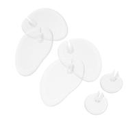 Baluue Plantillas Transparentes De Gel Para Antepié Almohadillas Autoadhesivas Antideslizantes Para Sandalias y Zapatos De Almohadillas De Para Pies Para Aliviar La Presión Metatarsos