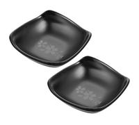 Baluue Platos Pequeños para Condimentos 2 Piezas, Vajilla para Salsas y Aperitivos, Cerámica Saludable y Estable, Adecuado para Servir Vinagre, Especias y Snacks en Cocina y Reutilizable